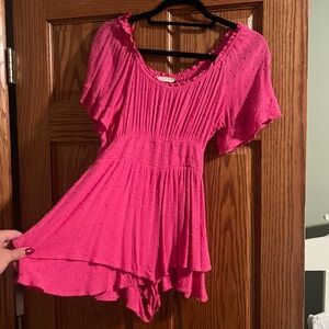Pink Altar’d State Romper